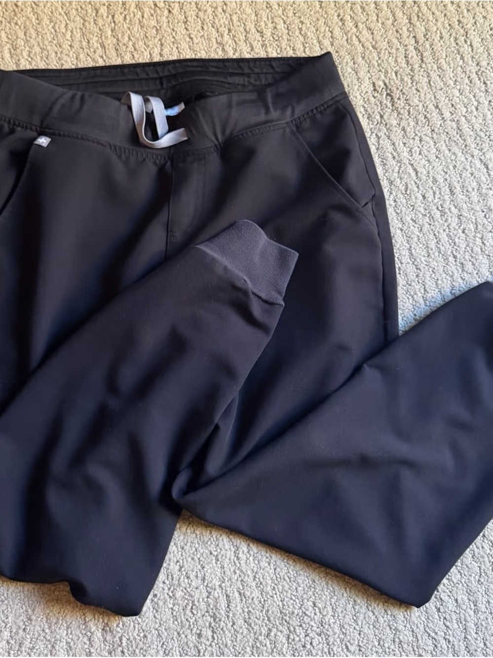 Figs Women's Black Jogger Sweatpants